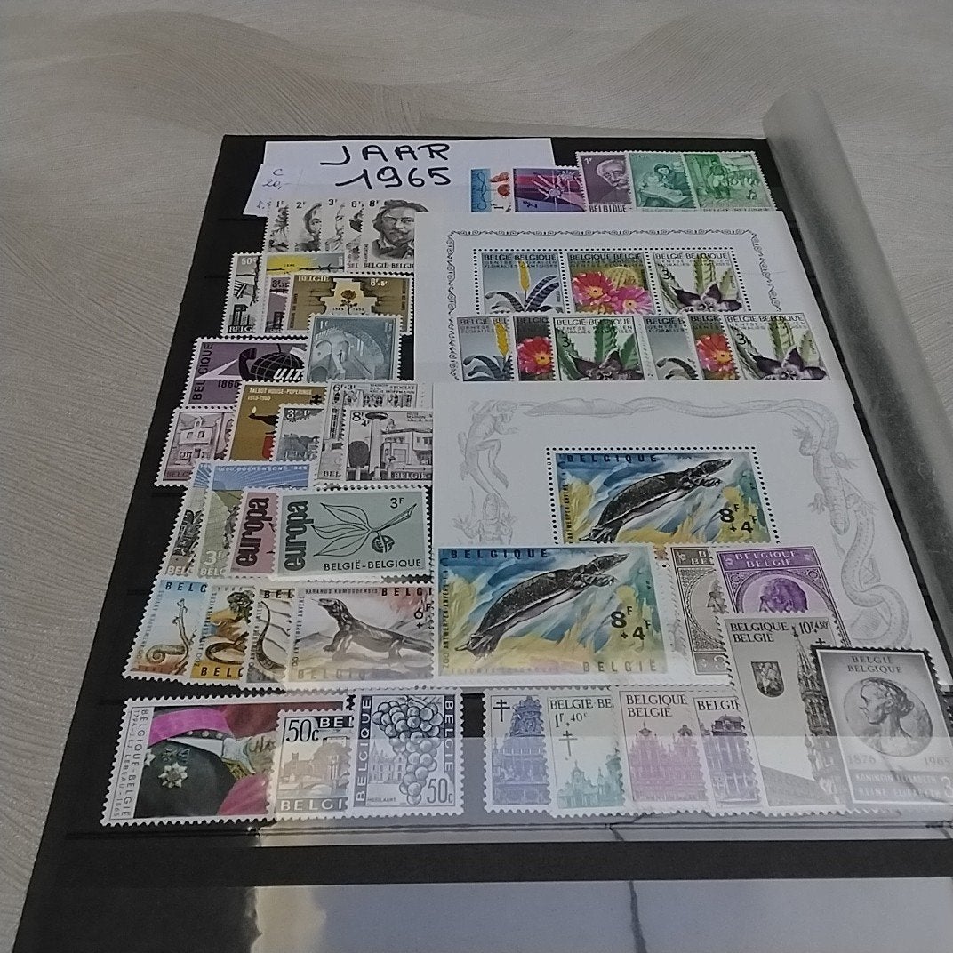 BELGIE volledig jaar 1965 postfris met cote 20,00 €, Ophalen of Verzenden, Postfris