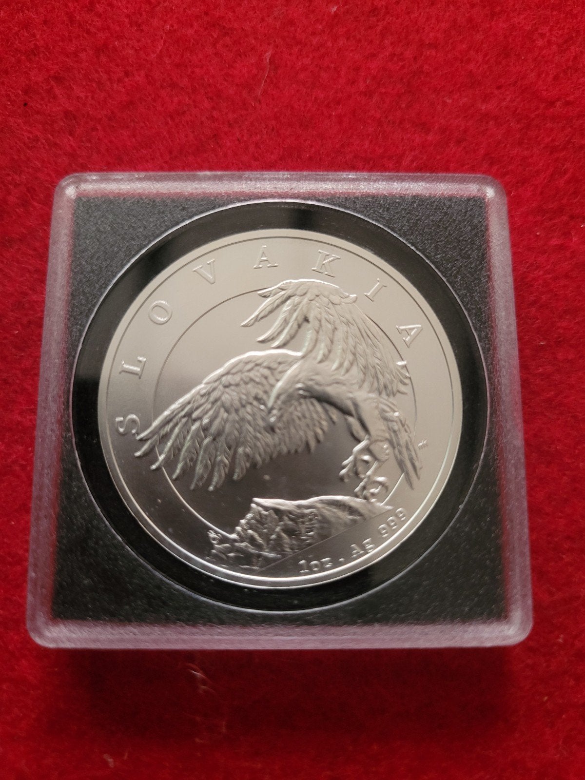 1oz zilveren 999 Slovakia Eagle 2024, Enlèvement ou Envoi