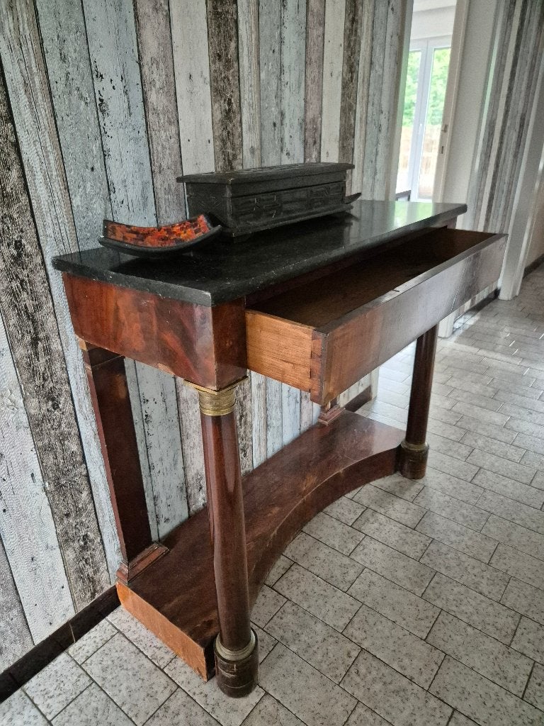 Meuble console, Maison & Meubles, Tables | Dessertes, 100 à 150 cm, 25 à 50 cm, Enlèvement, Utilisé