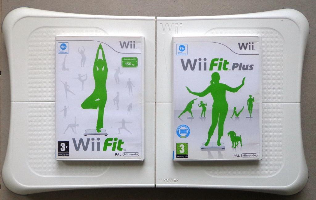 Wii Fit + Wii Fit Plus + Balance Board voor de Wii, Enlèvement ou Envoi, Utilisé