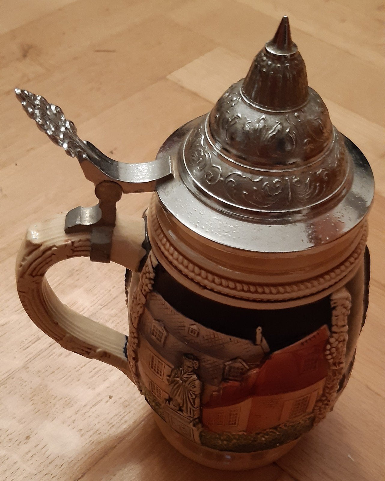 Oude bierkan, Ophalen