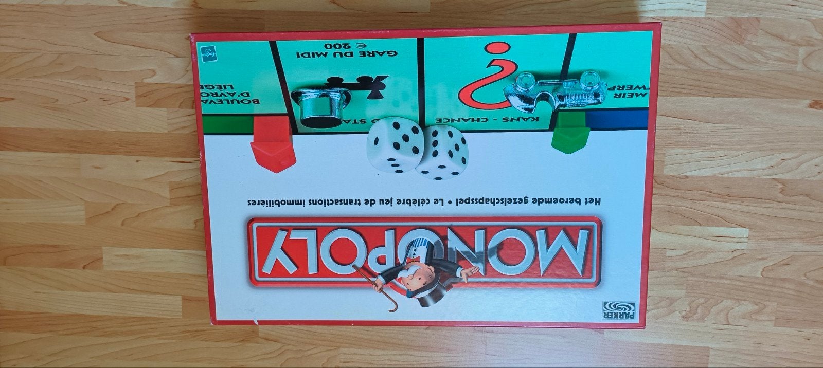 gezelschapsspel monopoly nieuwstaat, Enlèvement ou Envoi