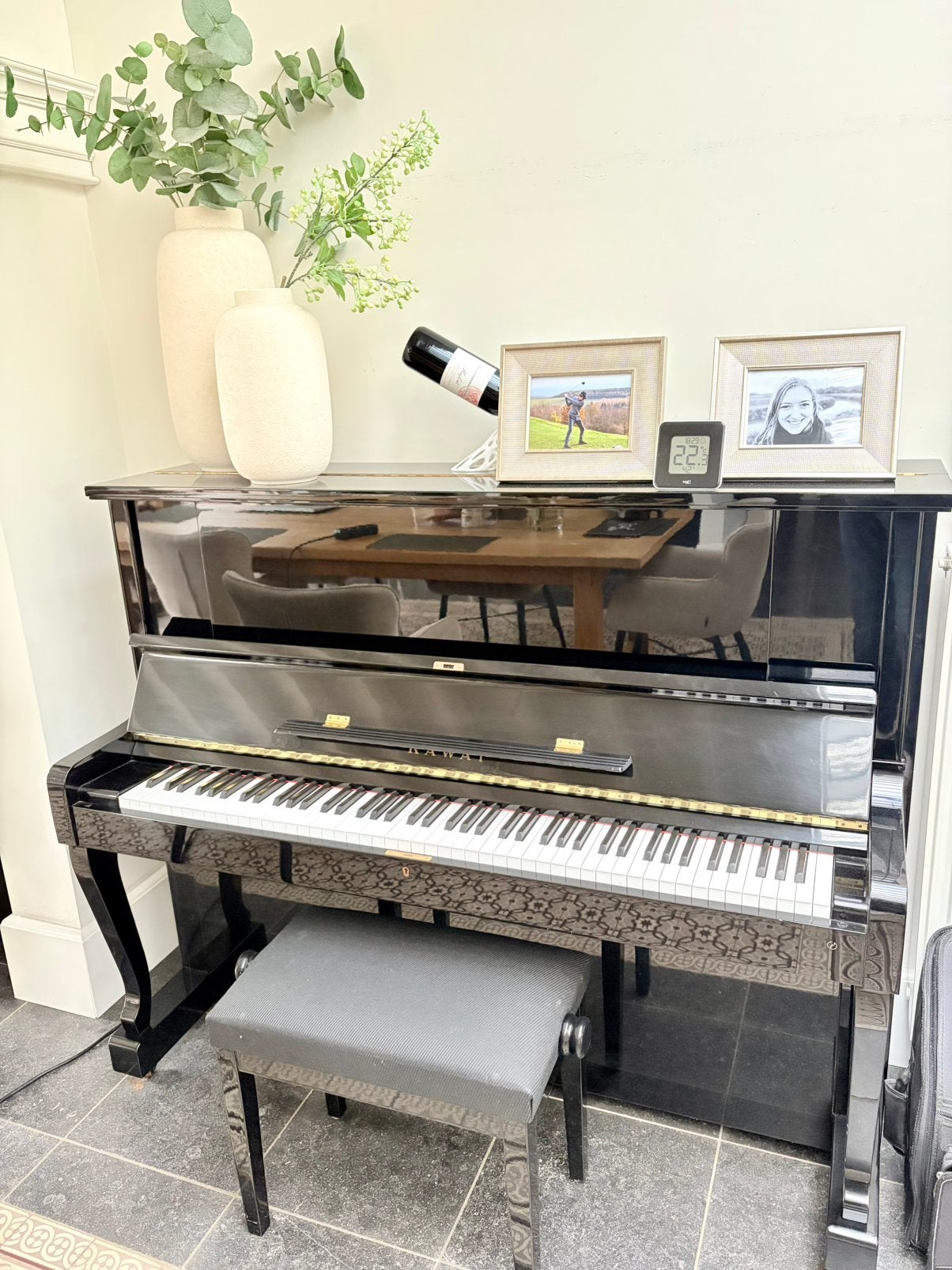Buffetpiano 88 toetsen, Muziek en Instrumenten, Ophalen, Gebruikt, Zwart, Piano