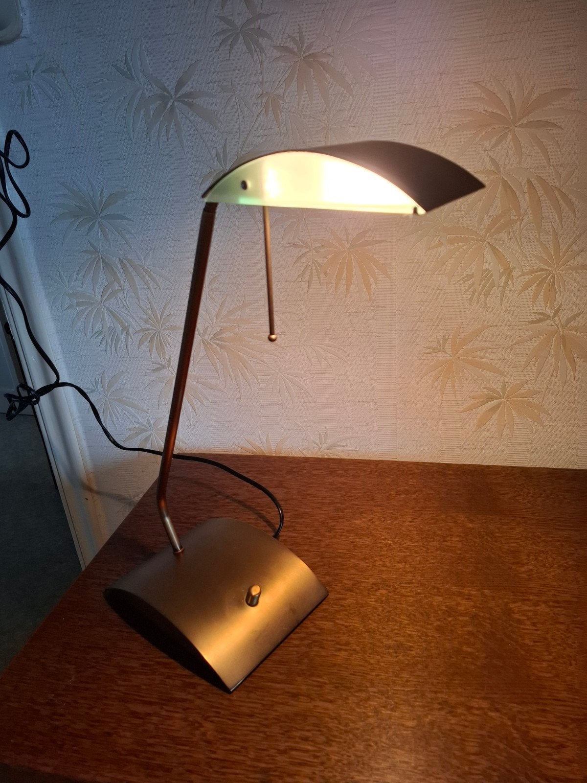 Italiaanse Design Bureaulamp - Fabas Luce (Modell Doris), Maison & Meubles, Lampes | Lampes de table, Enlèvement