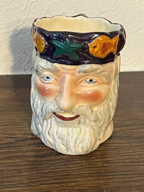 Oude engelse waterkan, Neptunus, Toby Jug, Ophalen