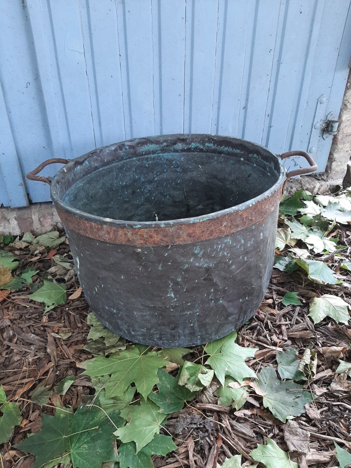 Koperen ketel, Ophalen, Koper