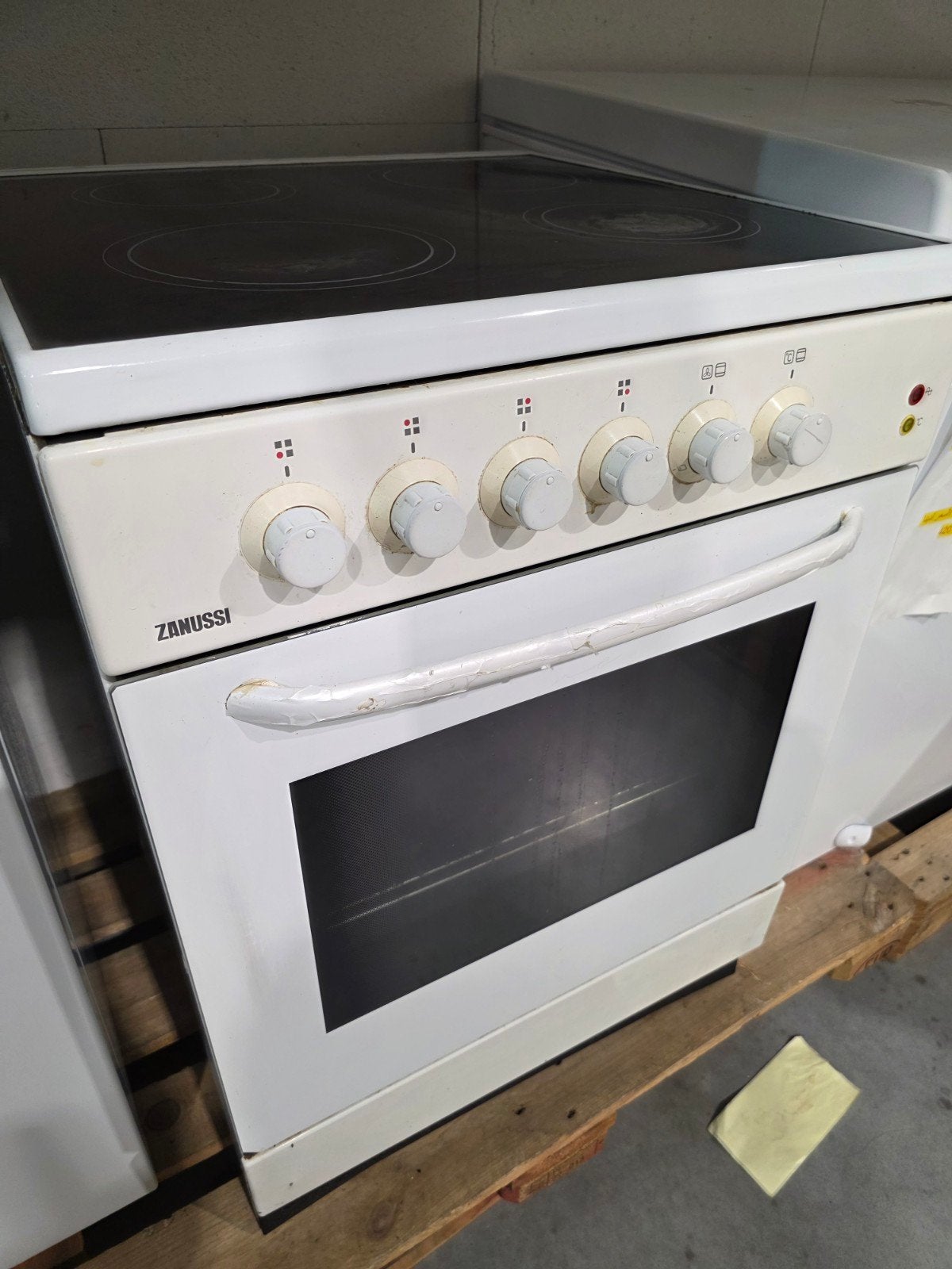 Te koop: Zanussi elektrisch fornuis (Gebruikt, maar in goede, Elektronische apparatuur, Gebruikt, Ophalen of Verzenden, 45 tot 60 cm