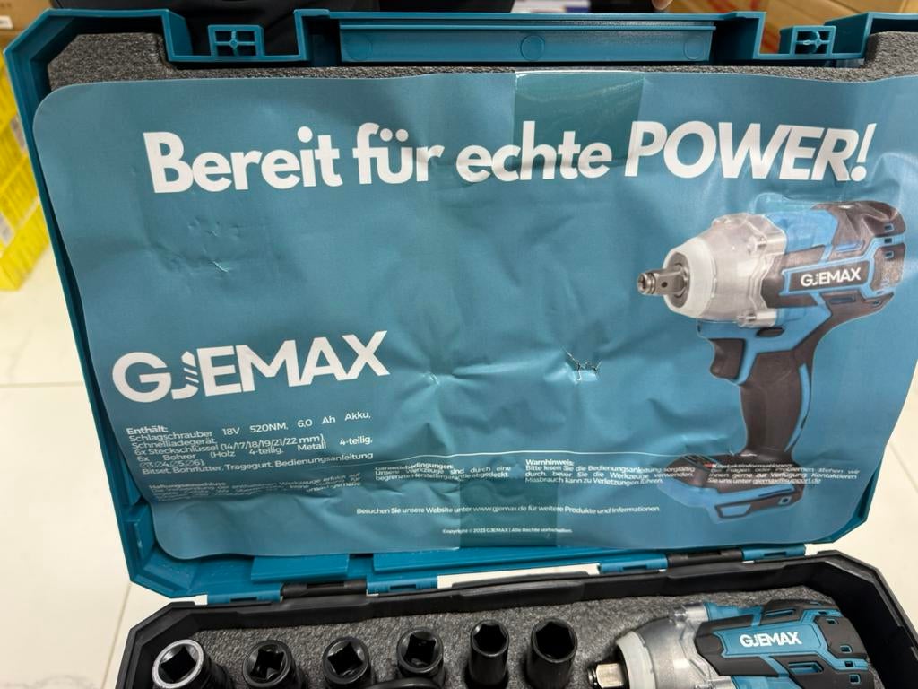 Gemax 18V-520, Verzenden, Nieuw