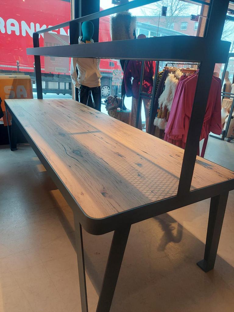 Winkelinventaris Paskamer Tafel Kast Bureau Toonbank, Ophalen, Zo goed als nieuw