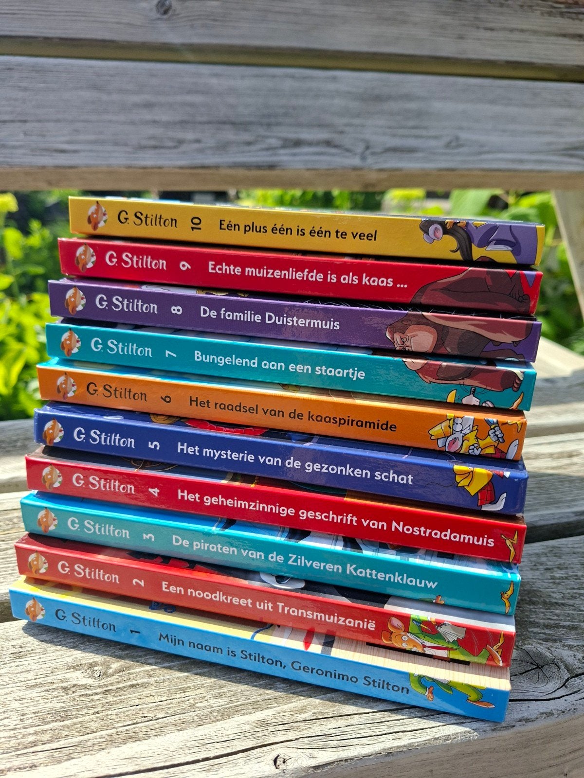 Boeken reeks Geronimo Stilton, Ophalen