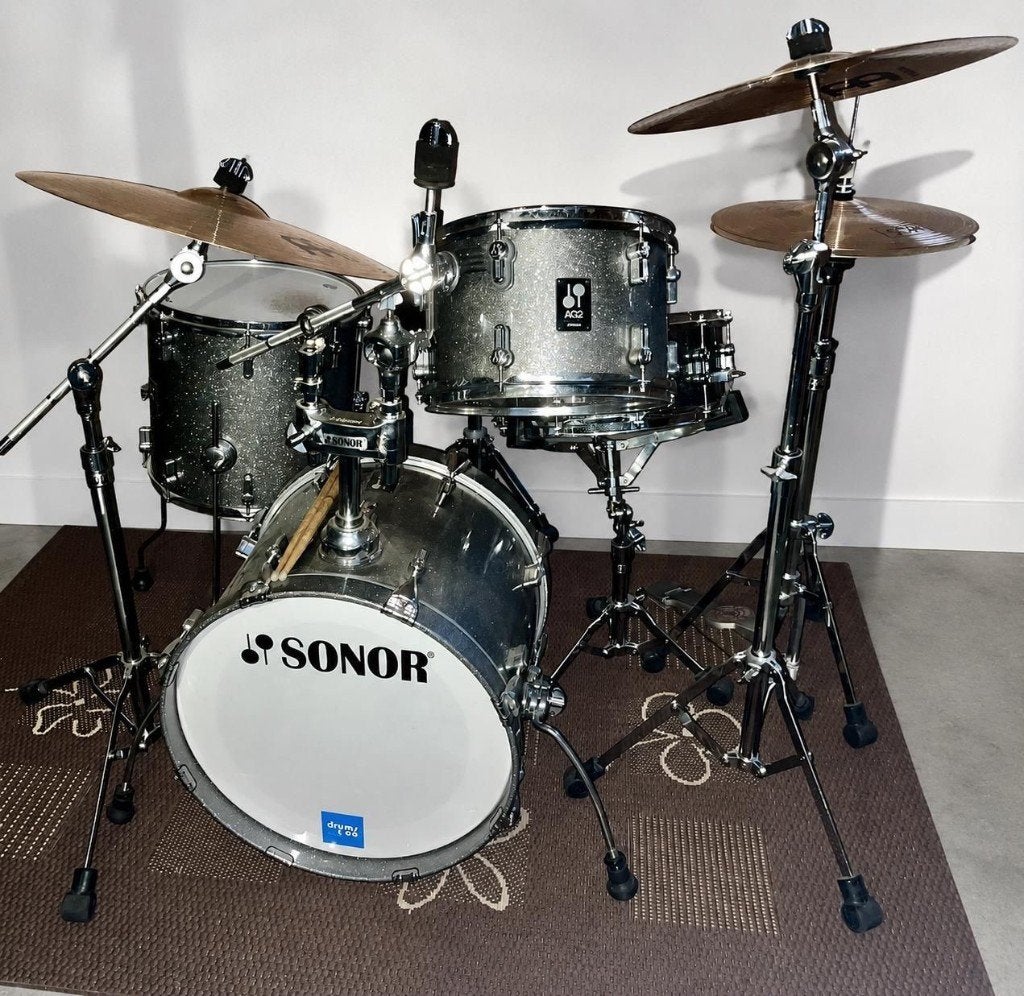 drum SONOR AQ2 TITATIUM /QUARTZ, Muziek en Instrumenten, Ophalen, Zo goed als nieuw, Sonor