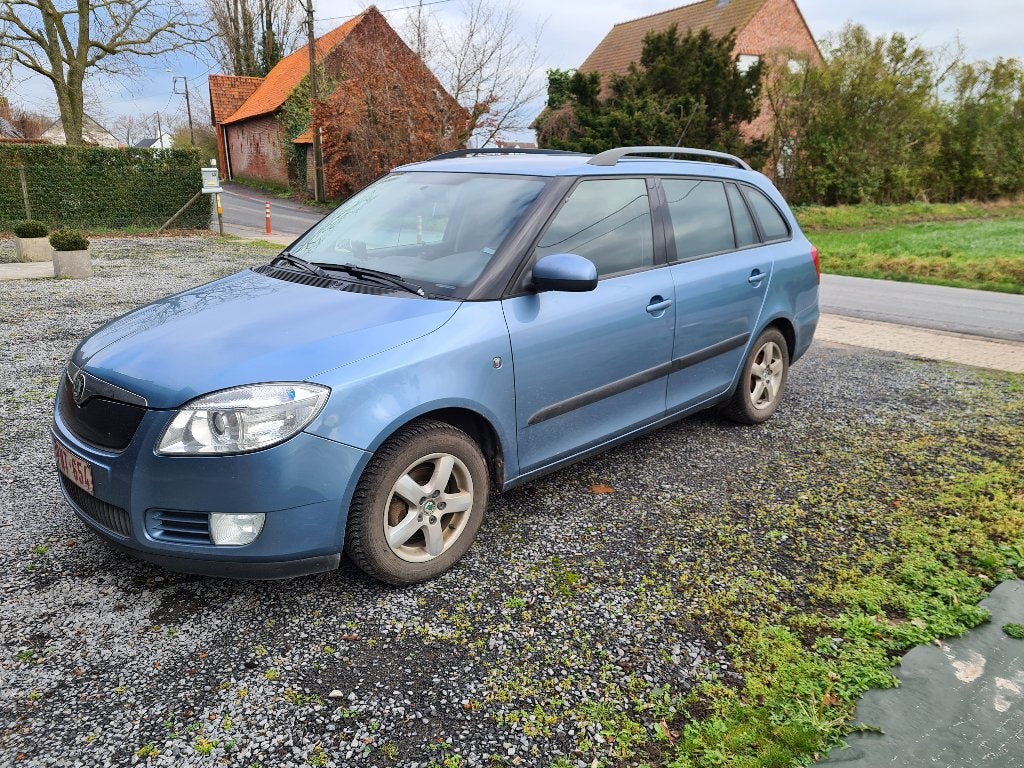 Skoda Fabia Combi Greenline 1.4 TDI gekeurd voor verkoop, Auto's, Skoda, Voorwielaandrijving, Stof, Zwart, 5 deurs