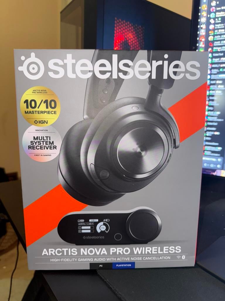 SteelSeries Arctis Nova Pro Wireless, Ophalen, Gaming headset, Zo goed als nieuw