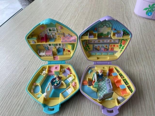 polly pocket doosjes, Enlèvement ou Envoi, Utilisé