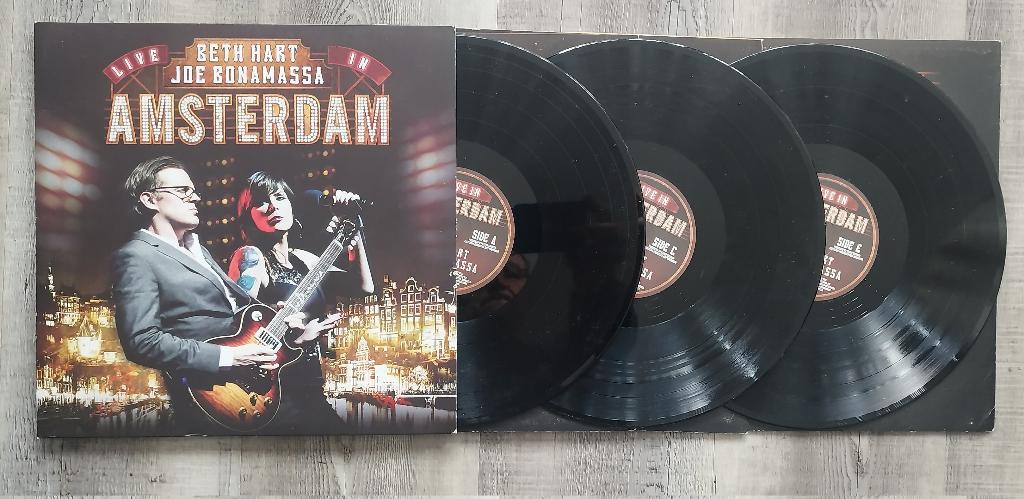 LP: Beth Hart & Joe Bonamassa -Live 2014, Ophalen, 1980 tot heden, Zo goed als nieuw, Originele persing