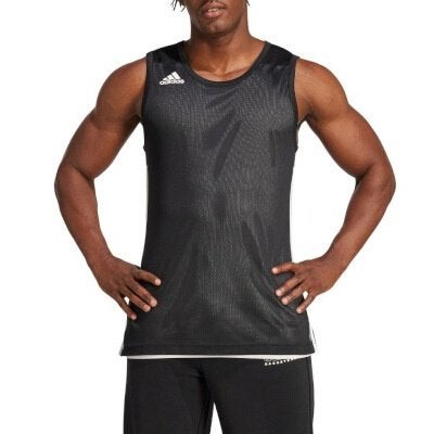 3 x mouwloze basket shirt adidas 3xl nieuw.nooit gedragen., Neuf, Enlèvement ou Envoi, Autres types, Bleu