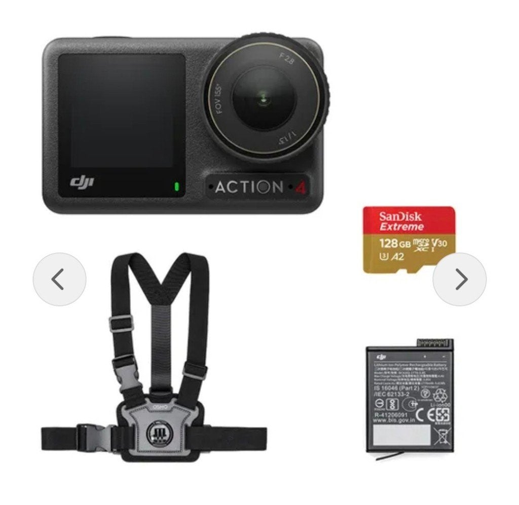 DJI Osmo Action 4 starters kit, Ophalen of Verzenden, Zo goed als nieuw, Overige merken