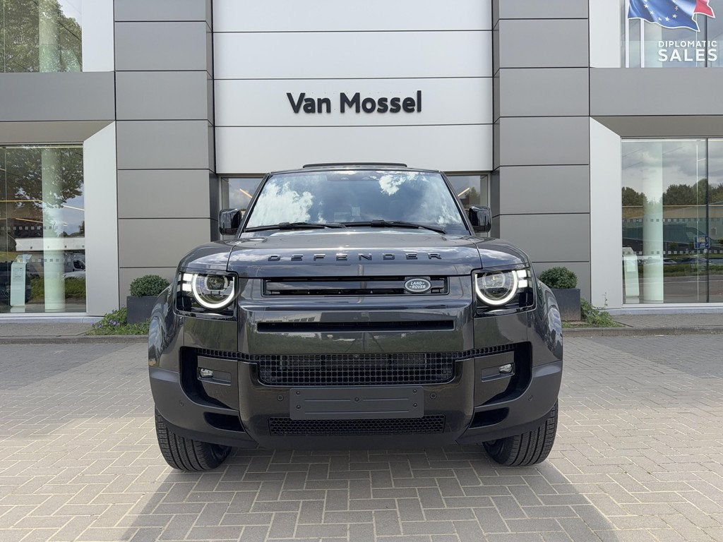 Land Rover Defender 110 D200 S AWD Auto. 26MY (bj 2026), Automaat, Zwart, 2506 kg, Lederen bekleding