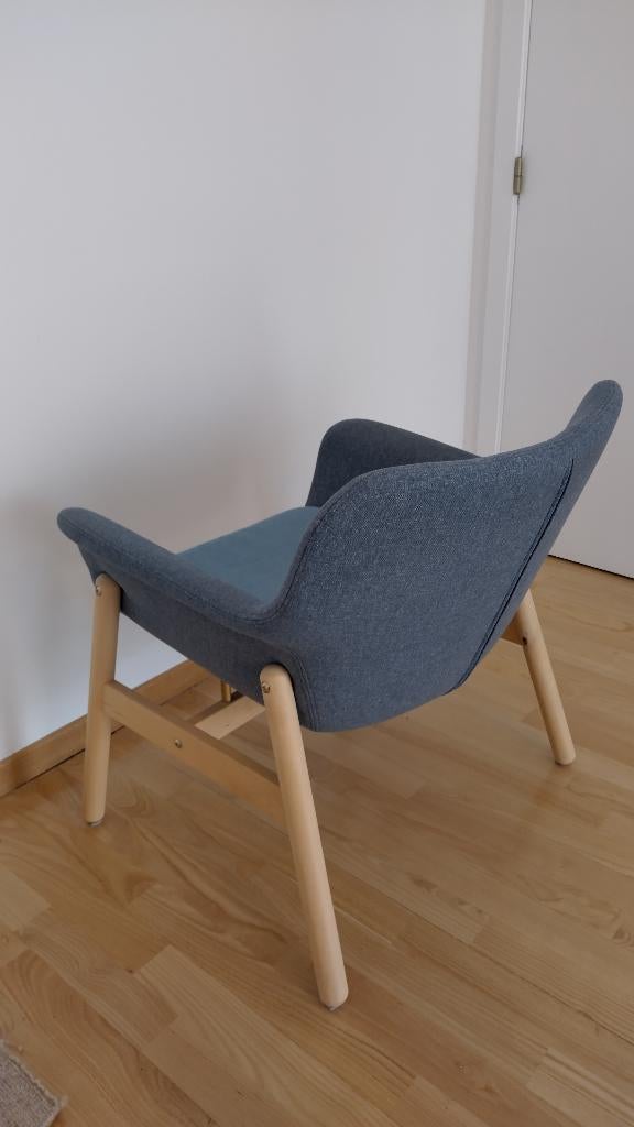 Ikea Vedbo fauteuils/stoelen, als nieuw, blauw, Huis en Inrichting, Fauteuils, Ophalen, Nieuw