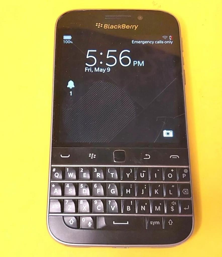 Als nieuw werkend blackberry classic Q20

whatsapp is helaa, Telecommunicatie, Mobiele telefoons | Blackberry, Zo goed als nieuw