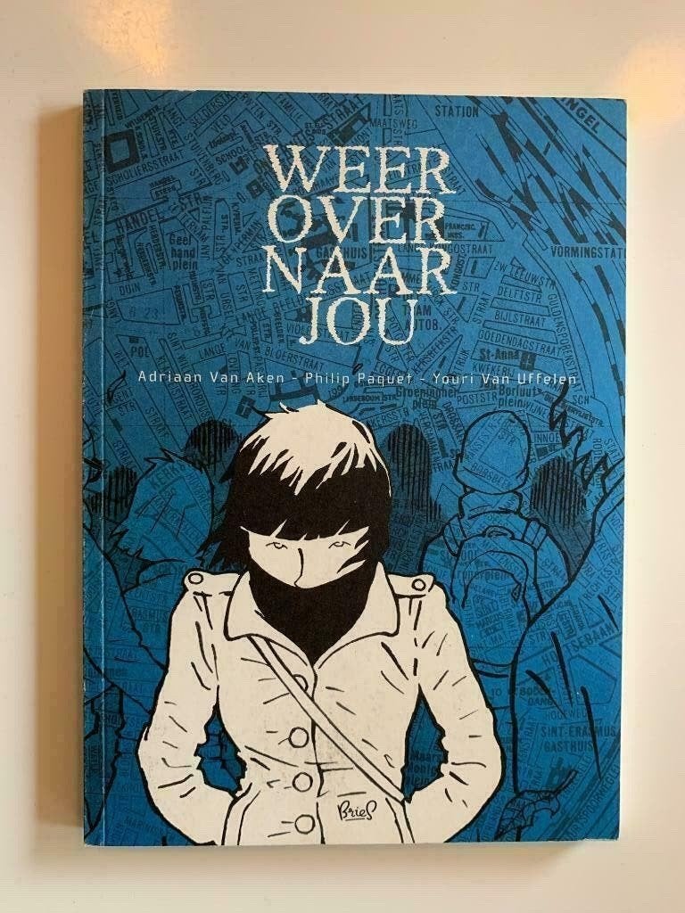 Weer over naar jou – Van Aken & Philip Paquet, Eén stripboek, Ophalen of Verzenden, Zo goed als nieuw