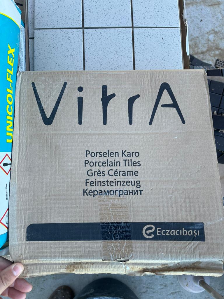 mosaic tegel 10x10 beige, Ophalen, Zo goed als nieuw
