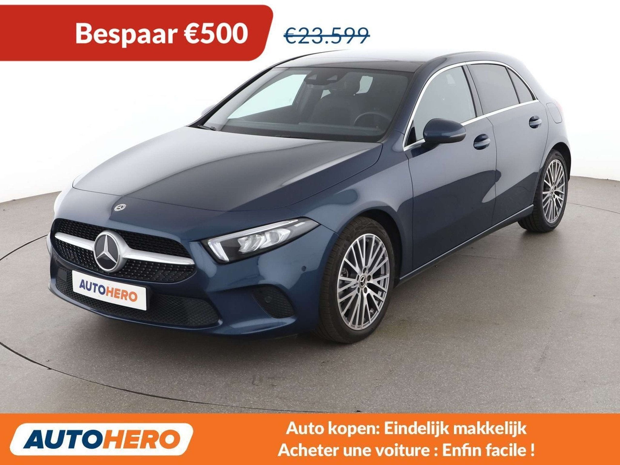 Mercedes-Benz A-Klasse 200 A 200 (automatique), Autos, Achat, Euro 6, Autres carburants, Noir
