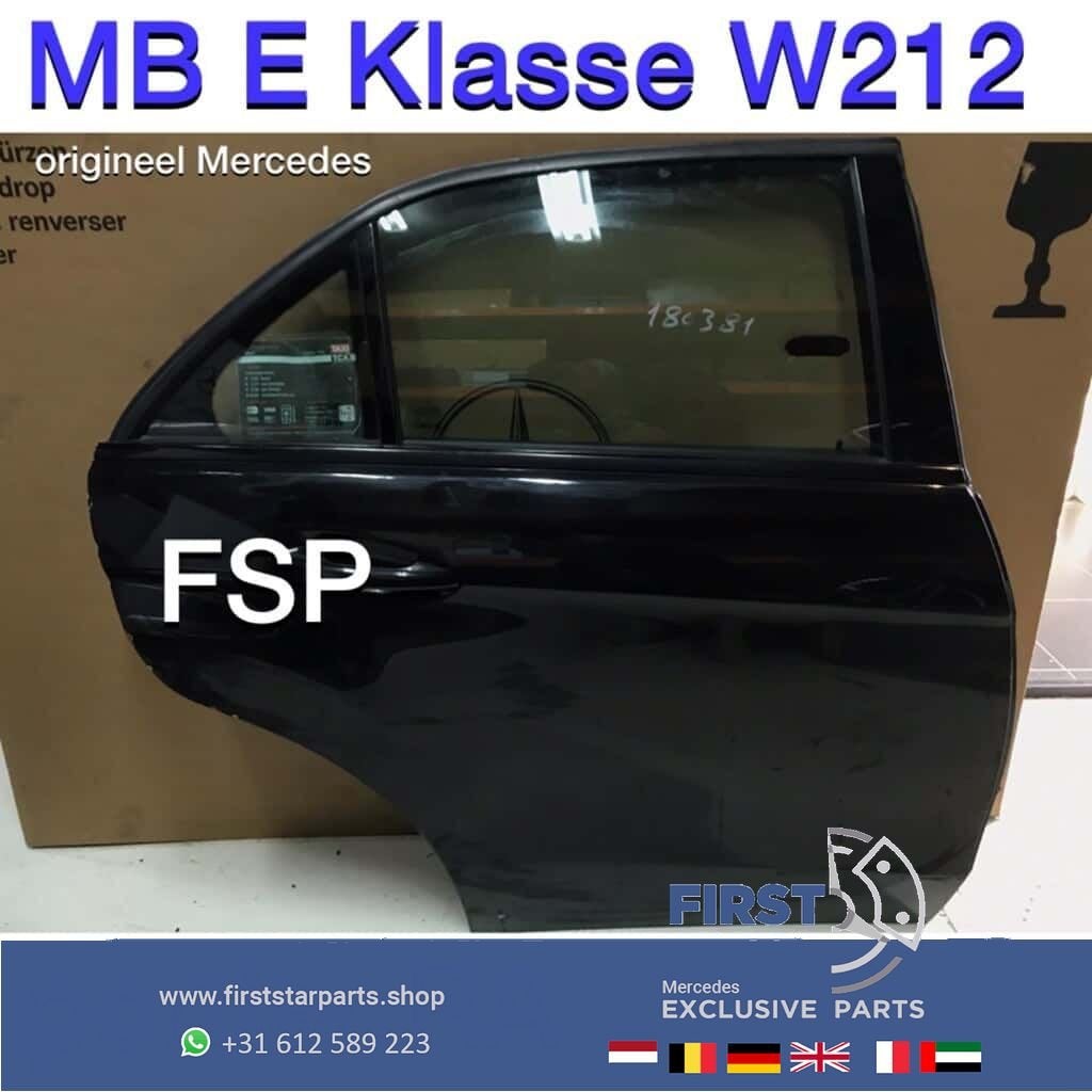 W212 portier Mercedes E Klasse 2009-2016 zwart wit grijs rec, Utilisé, Porte, -, -