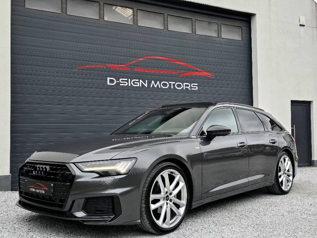AUDI A6 AVANT 35 TDI S LINE (163pk) S TRONIC 2023 68.315km, Auto's, Dealer onderhouden, 4 cilinders, Zilver of Grijs, BTW verrekenbaar