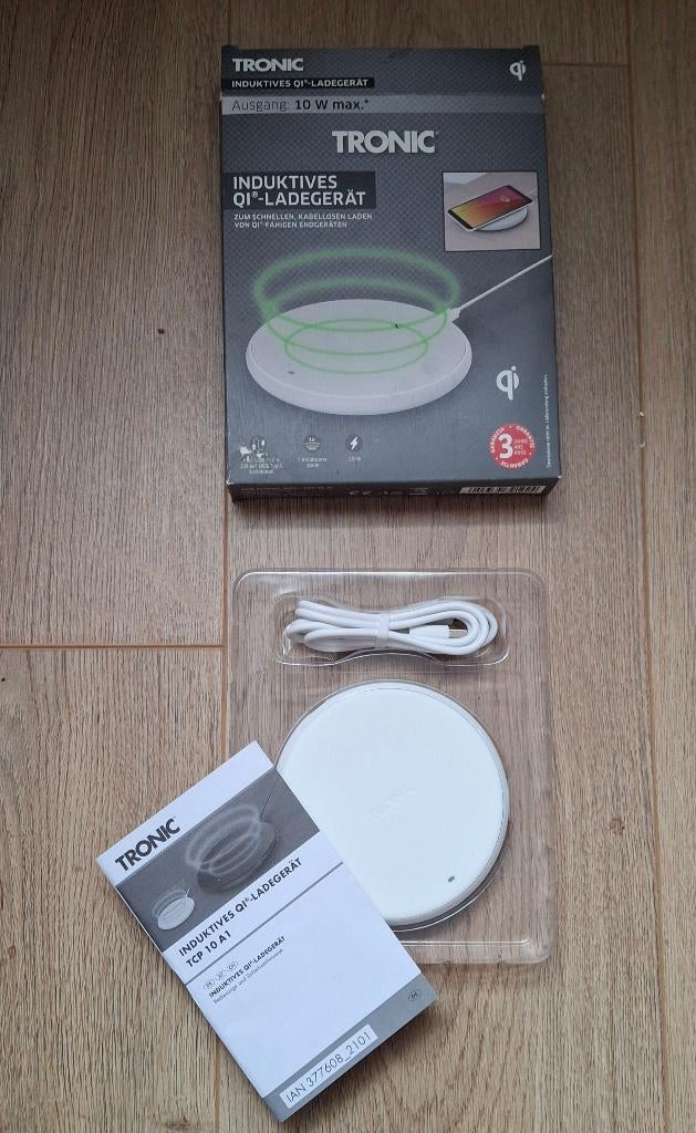 Tronic inductie gsm oplader, Telecommunicatie, Mobiele telefoons | Telefoon-opladers, Ophalen of Verzenden, Zo goed als nieuw