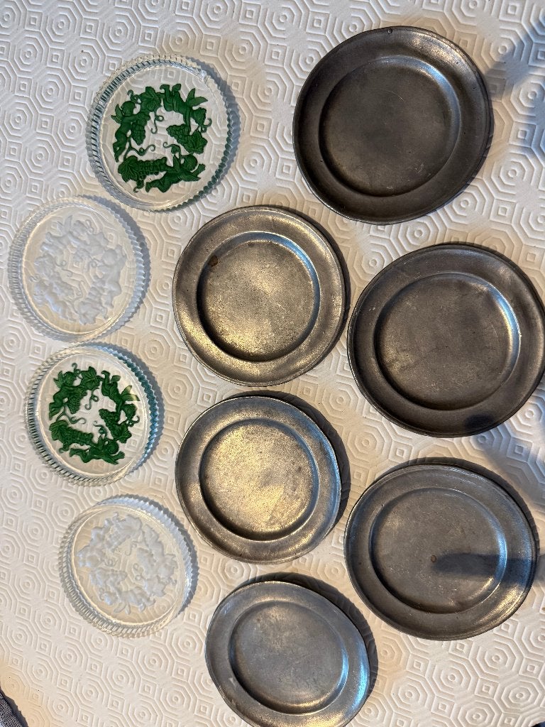 Lot de 10 sous verre, Enlèvement, Sous-verre, Utilisé, Autres matériaux
