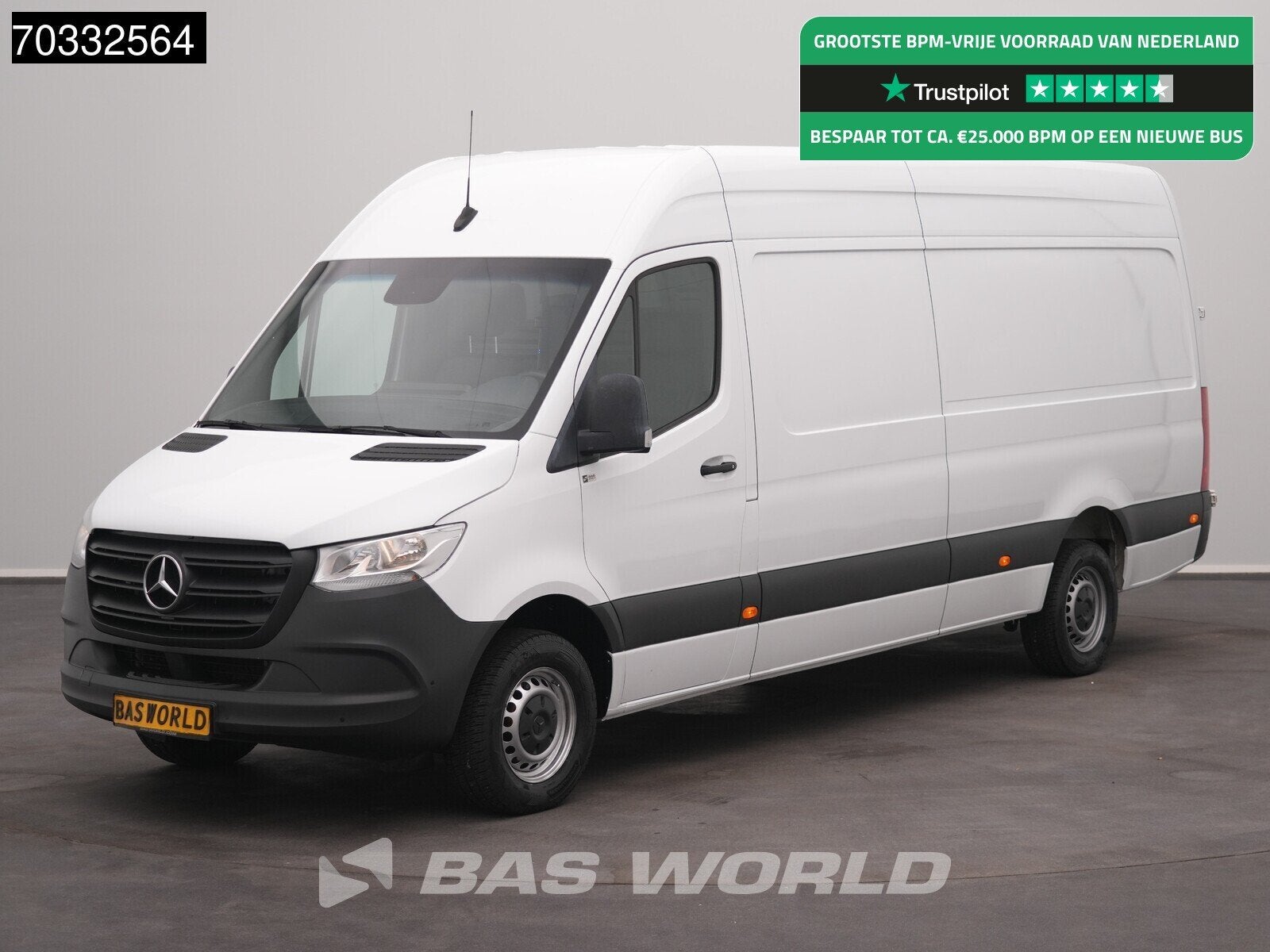 Mercedes Sprinter 317 CDI Automaat L3H2 3500kg trekhaak Airc, Auto's, Automaat, Gebruikt, Euro 6, 4 cilinders