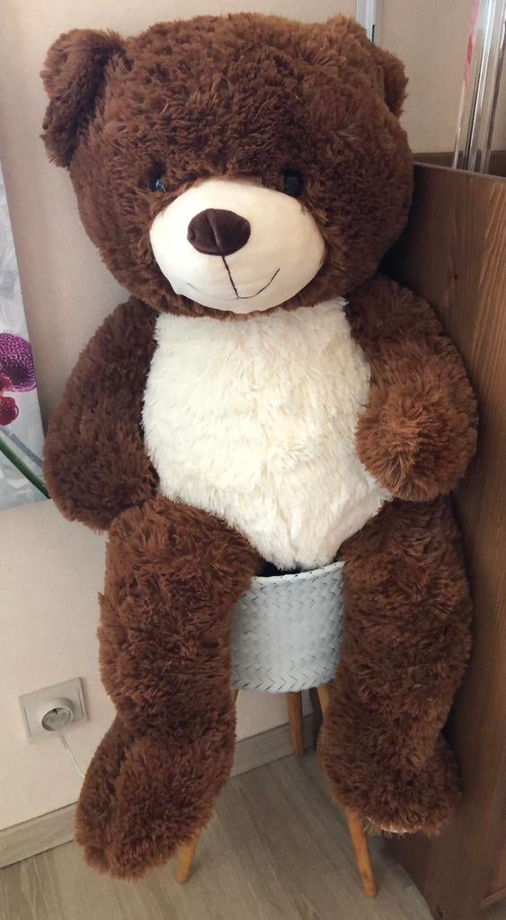 Grote bruine beer, Collections, Ours & Peluches, Enlèvement, Comme neuf, Ours en tissus, Autres marques
