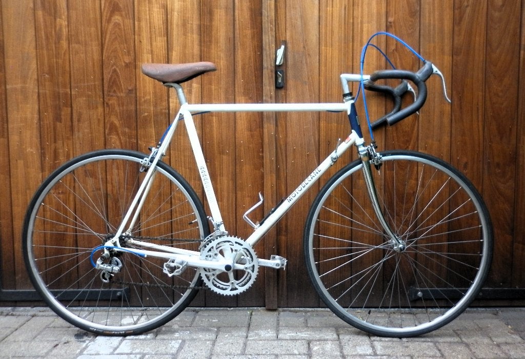 retro koersfiets Motobecane Super mirage, Ophalen