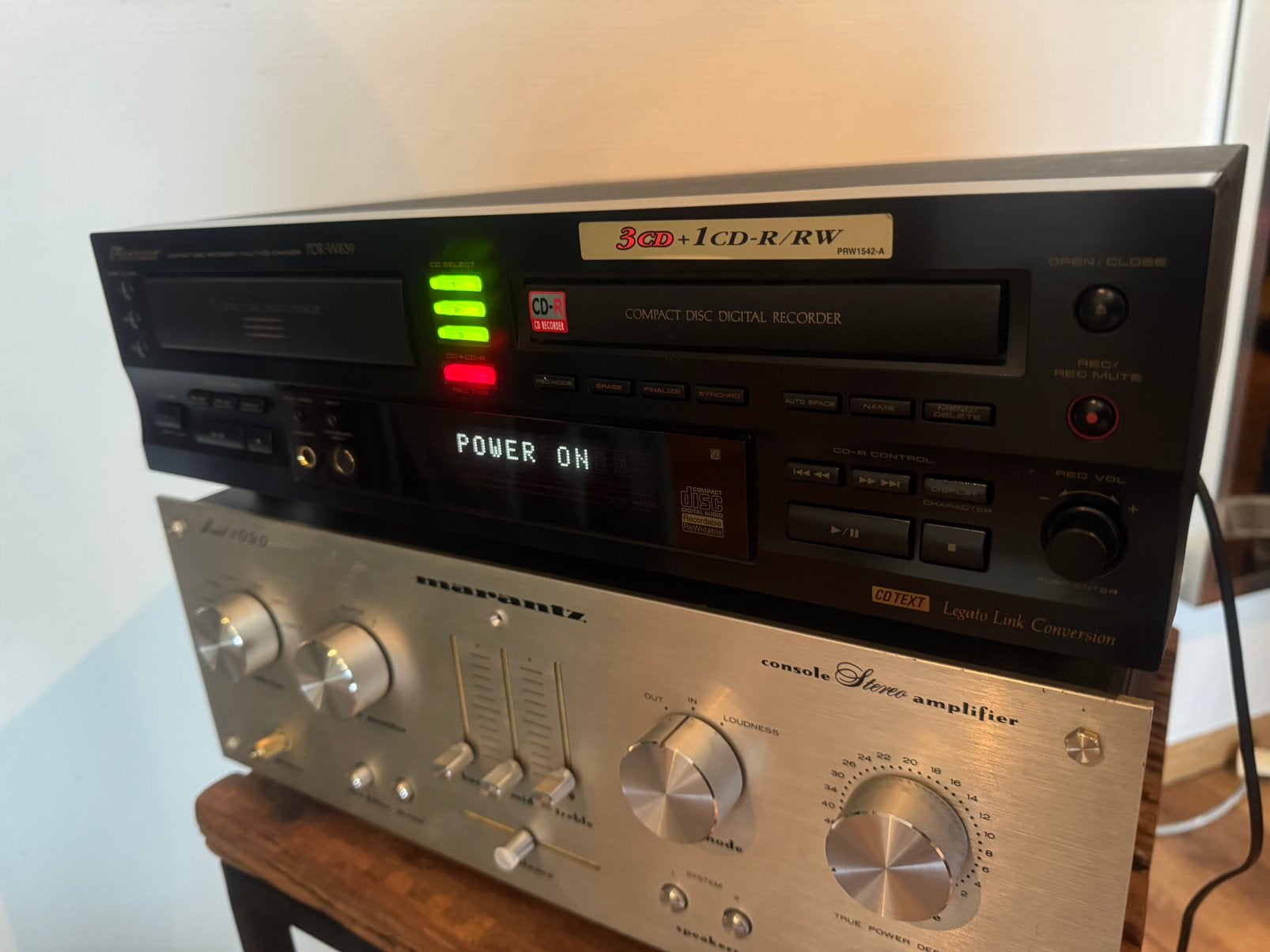 Pioneer PDR-W839.  3CD PLUS 1 record, Enlèvement ou Envoi