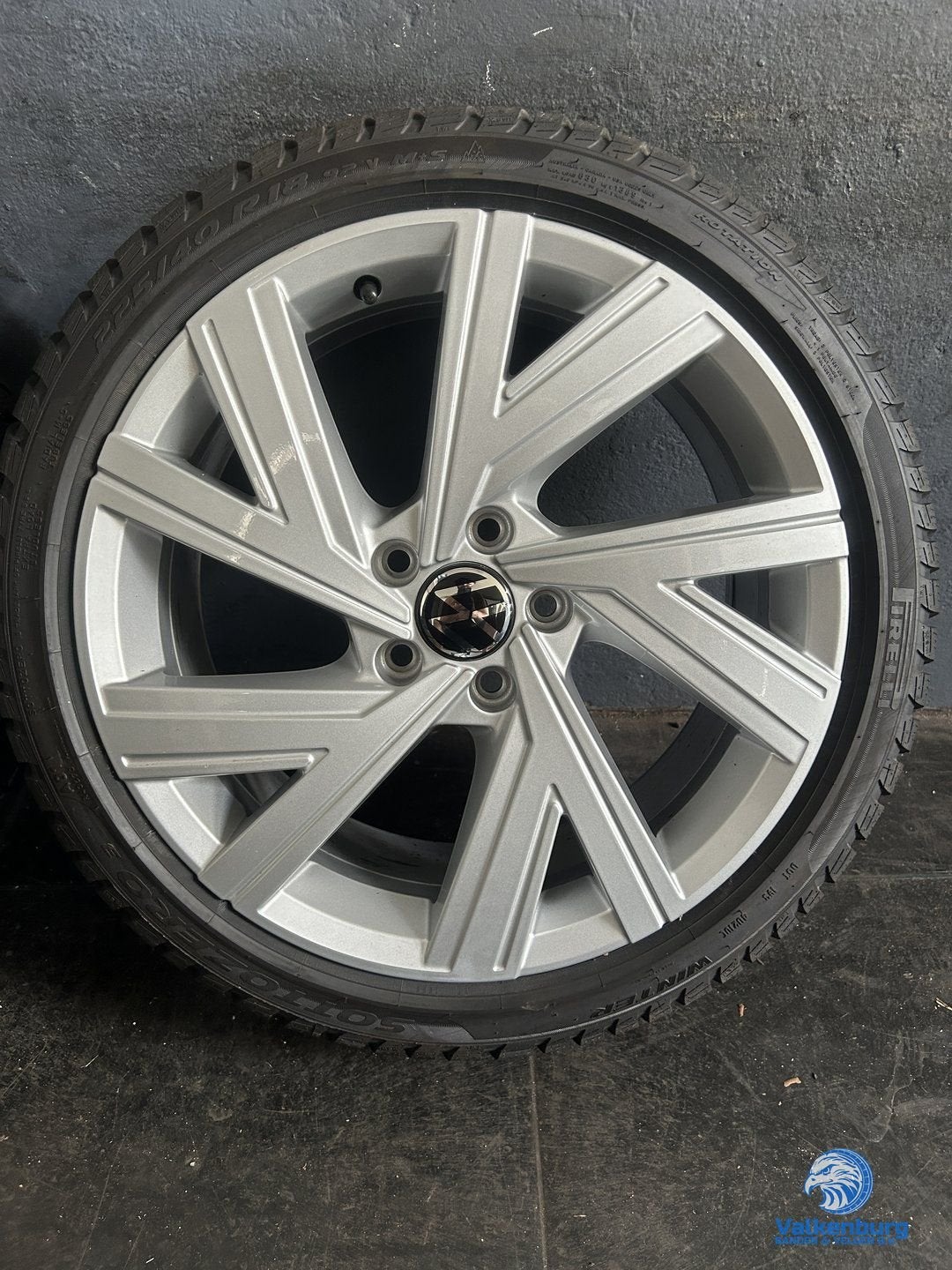 8mm! Originele VW Golf 8 GTI 5H Bergamo 18 inch velgen 5x112, Auto-onderdelen, 18 inch, Gebruikt, -, -