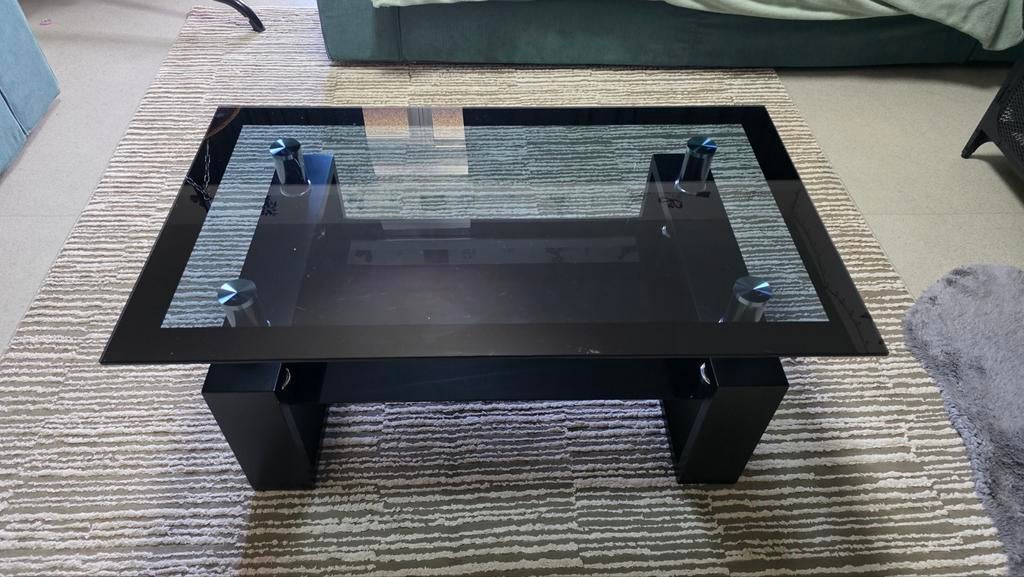 Glazen tafel, Ophalen