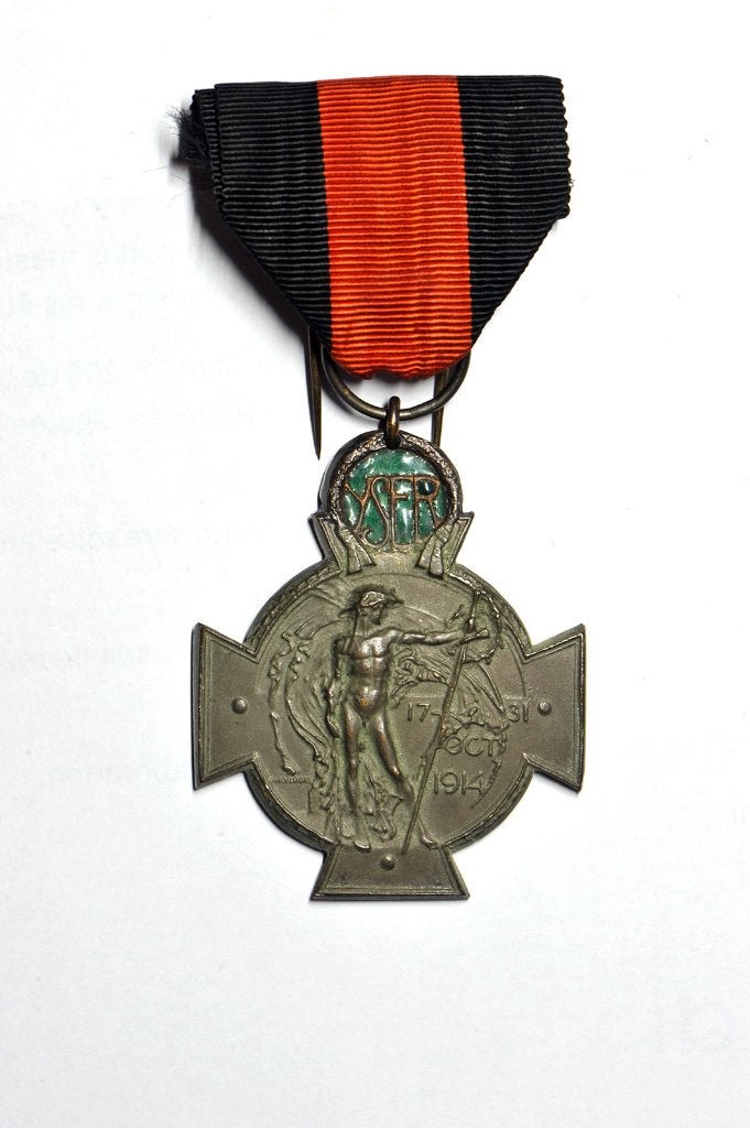 Kruis van de IJzer 1914-18 - Medaille, Verzenden, Landmacht, Lintje, Medaille of Wings