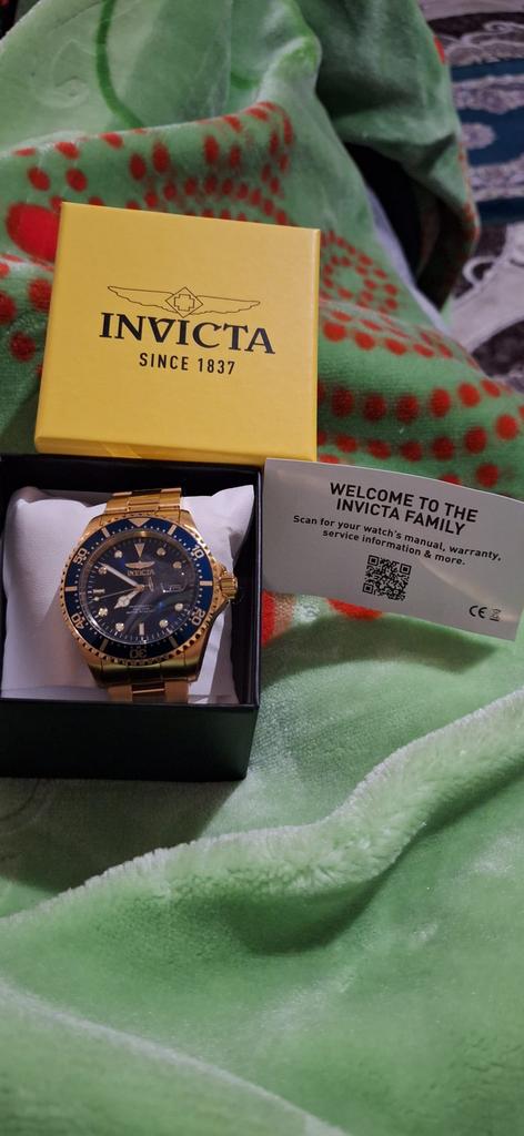 Invicta horloge nieuw, Enlèvement, Comme neuf