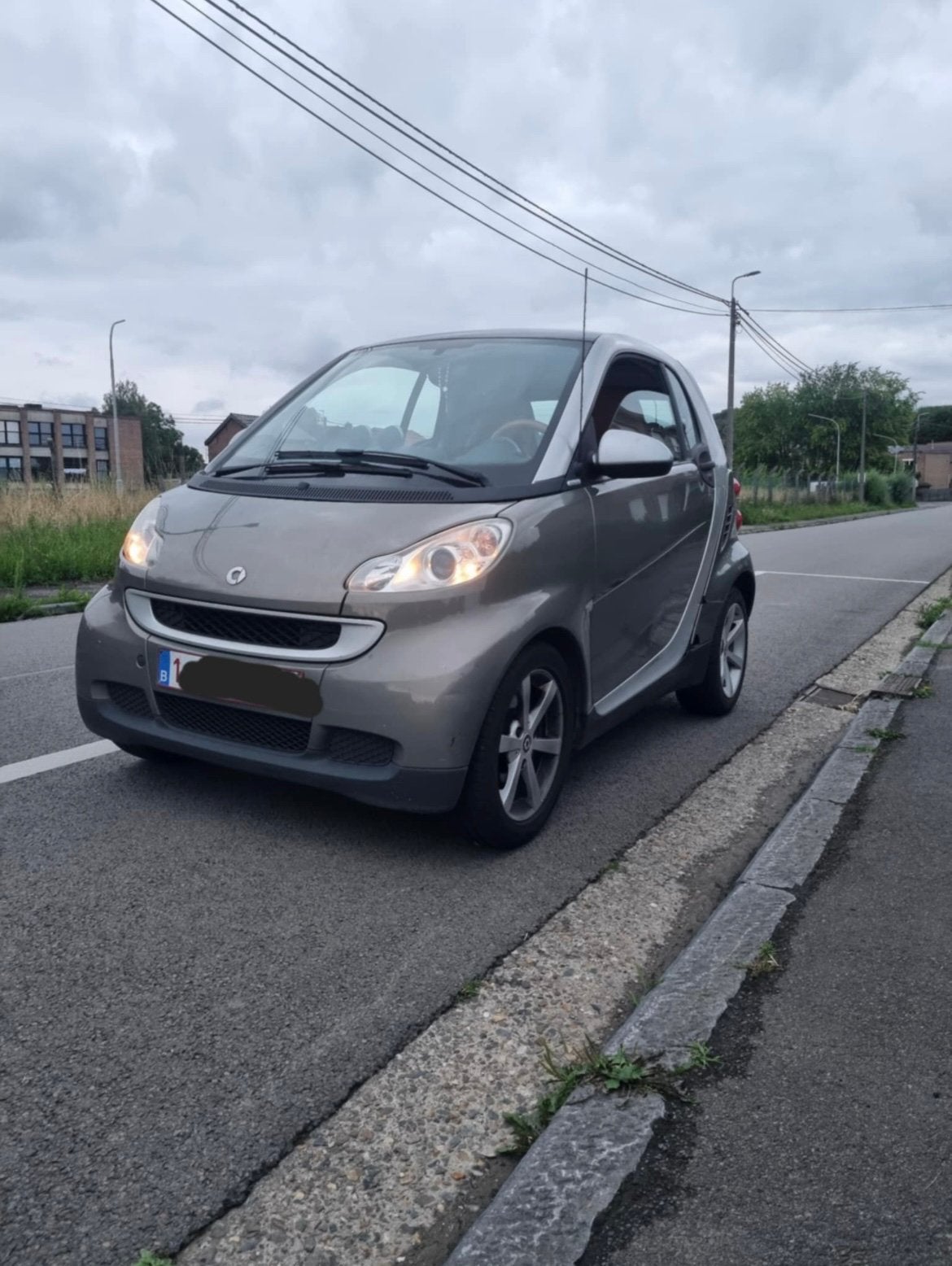 Smart fortwo 1.0i  115000km, Autos, Cuir, Achat, Intérieur cuir, 2 places