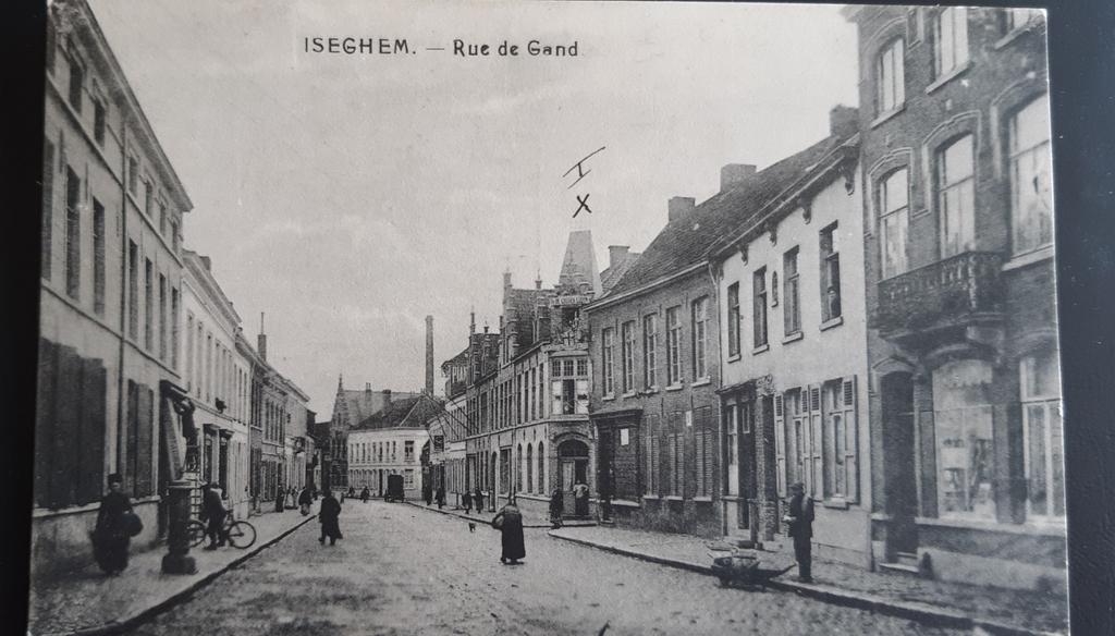 IZEGEM ISEGHEM rue de GAND GENT STRAAT!, Ophalen of Verzenden