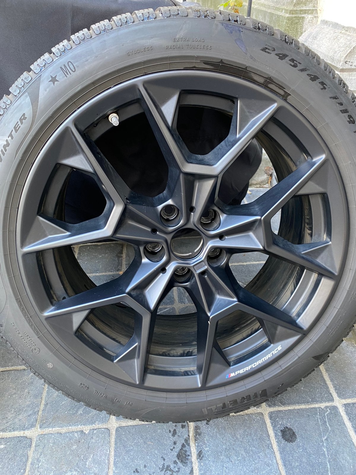 BMW i5 touring winterset (origineel bmw) / winterbanden, Auto-onderdelen, Ophalen, Winterbanden, Band(en)