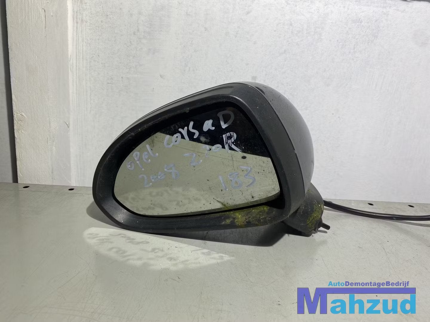 OPEL CORSA D Links zwart Z20R Spiegel buitenspiegel 2006-201, Gebruikt, Opel Automobile GmbH, Kontakt@opel-infoservice.de, Opel