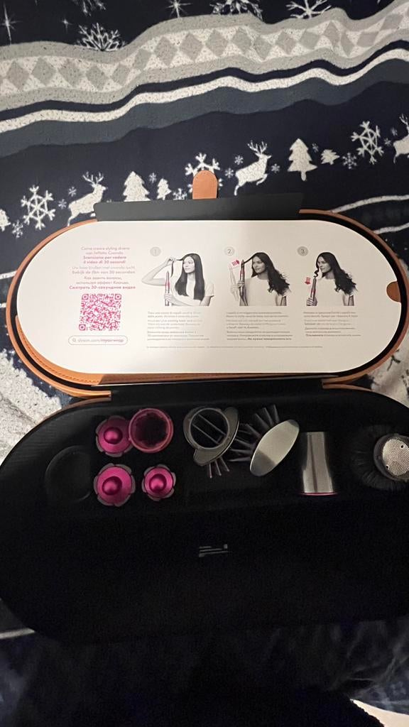 Dyson airwrap, Ophalen of Verzenden, Zo goed als nieuw, Haardroger
