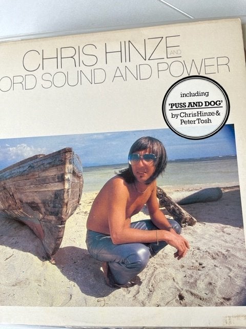 LP - REGGAE - CHRIS HINZE - WORD SOUND & POWER & PETER TOSH, LP, Enlèvement ou Envoi, Comme neuf, Avec pochette intérieure