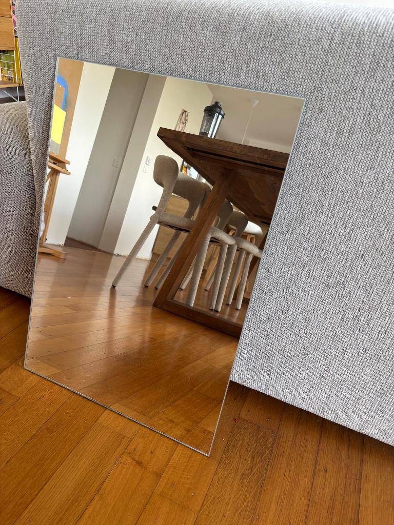 Spiegel, Moins de 100 cm, Comme neuf, Enlèvement, 50 à 75 cm
