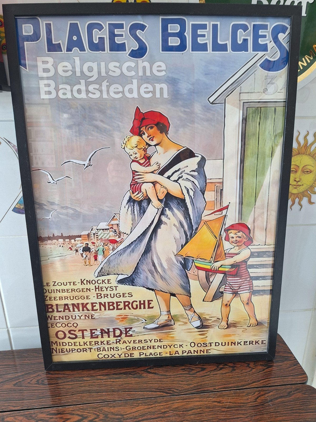 Canvas print  blankenberge  50 x 70 cm  afhalen gsm 0478422, Enlèvement