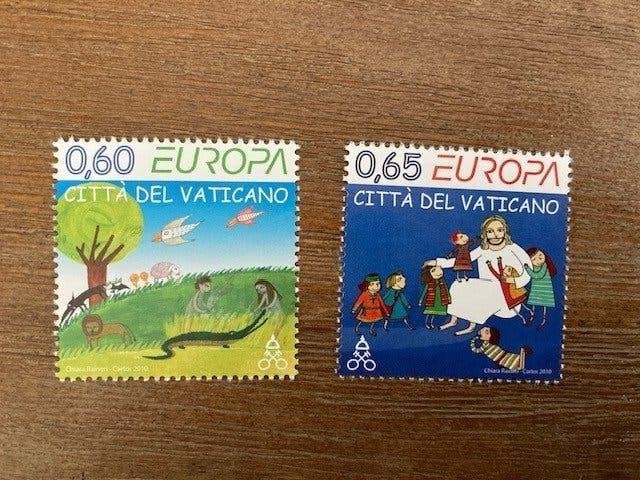 Vatikaan 2010, Mi 1669-1670 Europa CEPT, Ophalen of Verzenden, Overige landen, Postfris
