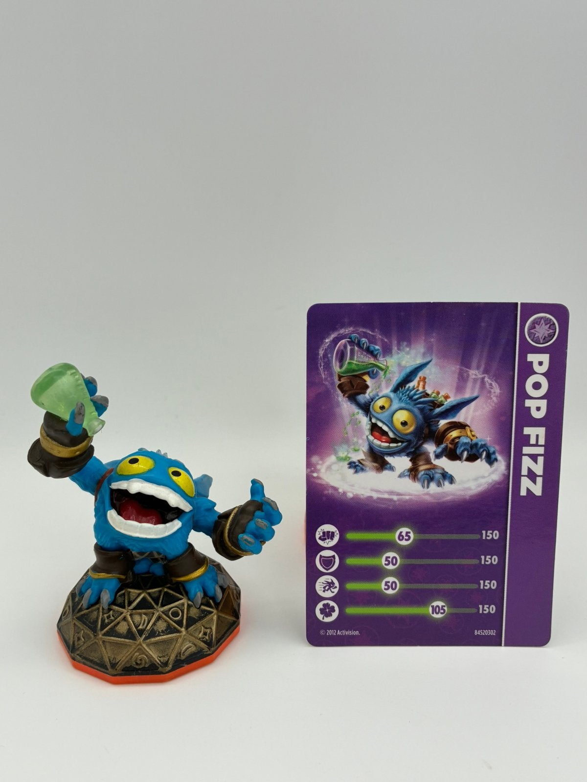 Skylanders Giants Pop Fizz met kaartje, Games en Spelcomputers, Verzenden, Zo goed als nieuw