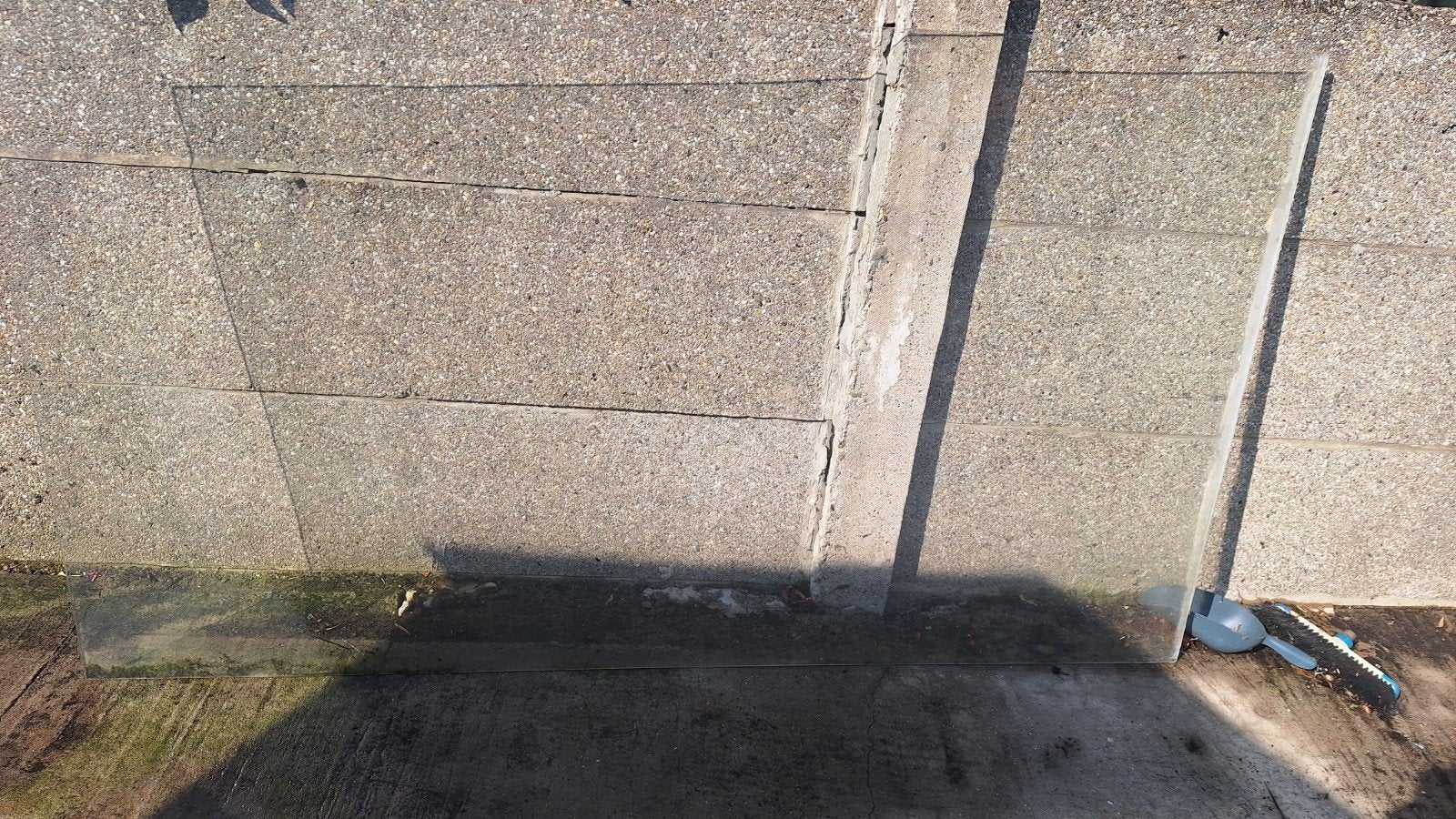Doucheglas 200113,50 cm, Doe-het-zelf en Bouw, Ophalen, Gebruikt, 80 tot 120 cm, 160 cm of meer
